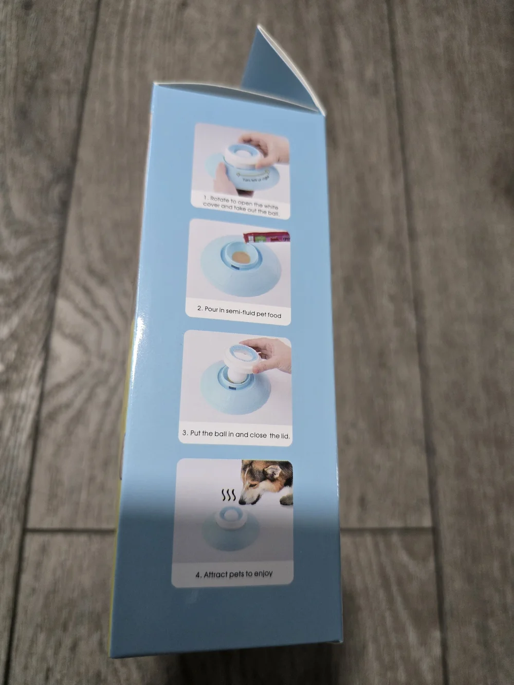 Dog Cat Licks Toys for Liquid Food, Anxieties Relief Slow Feeder Dog Lick Ball